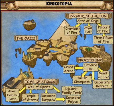 Krokotopia Map